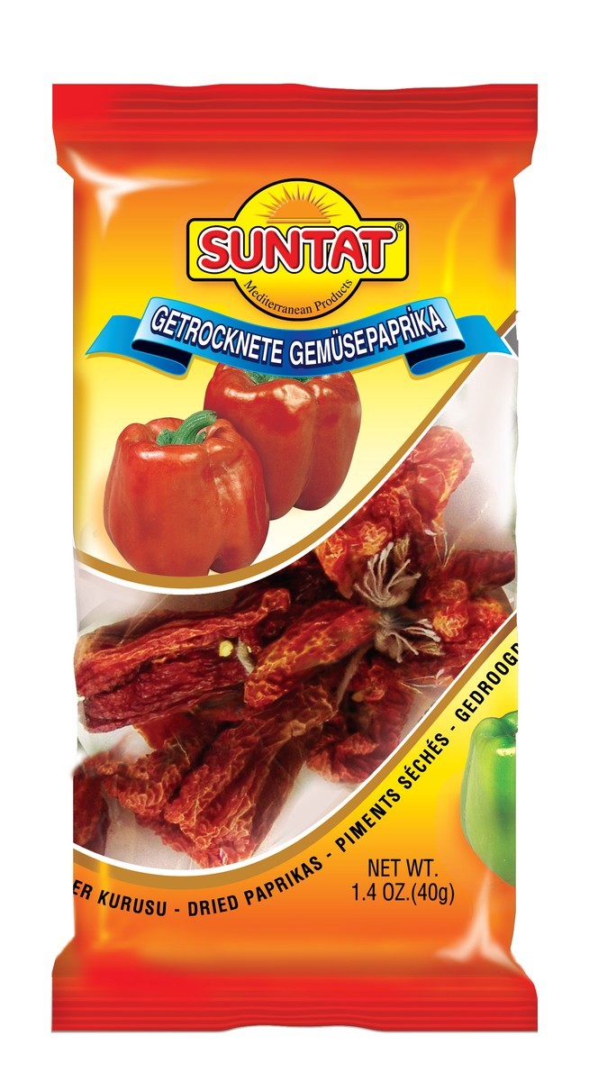 SUNTAT POIVRONS SECHES 12X40GR