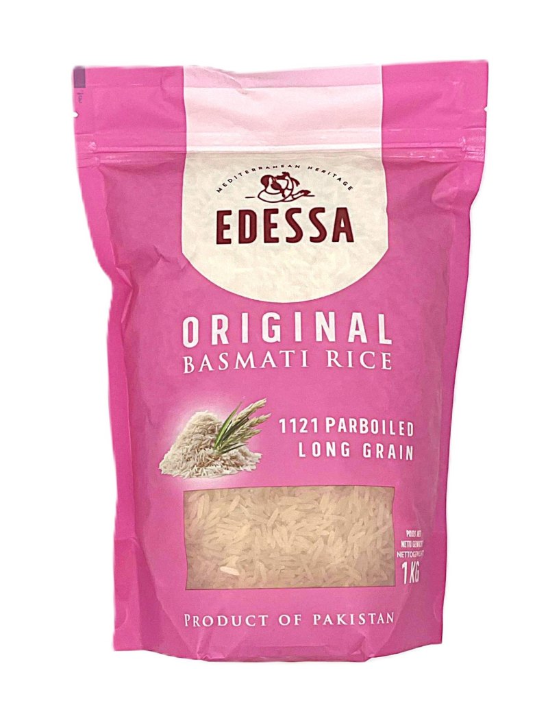 EDESSA RIZ BASMATI 1121 PARBOILED 12X1KG