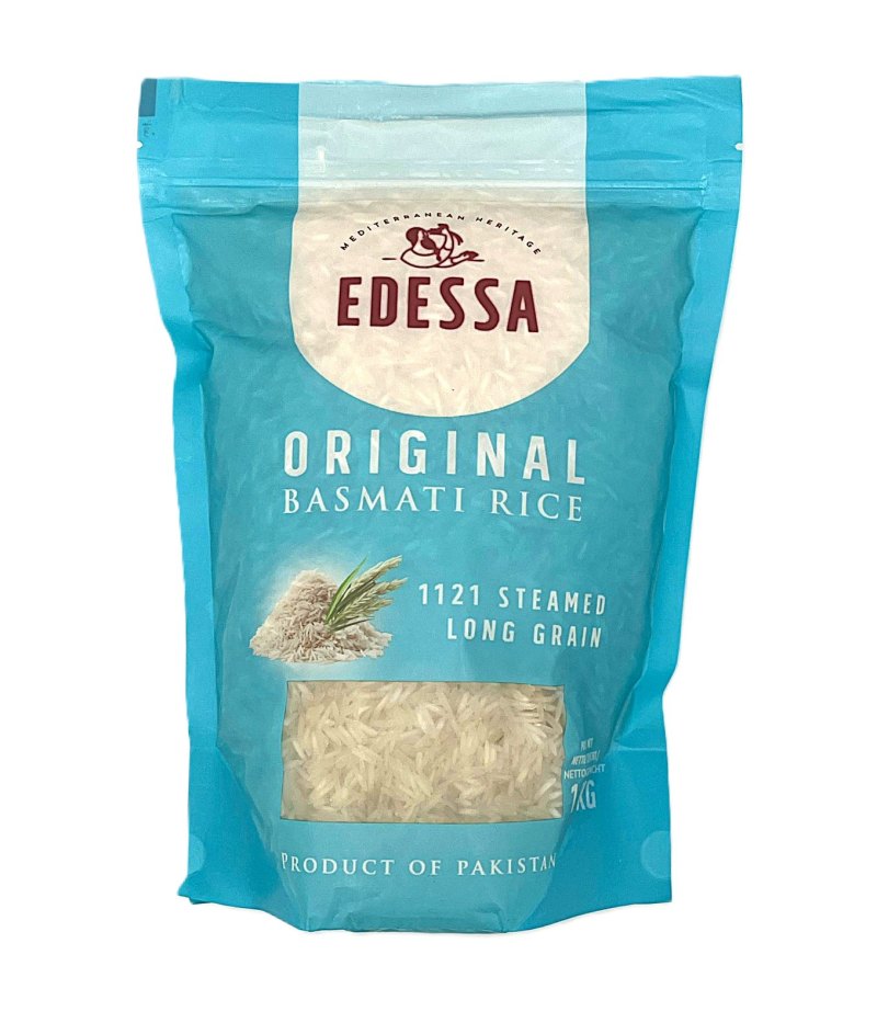 EDESSA RIZ BASMATI 1121 STEAMED 12X1KG