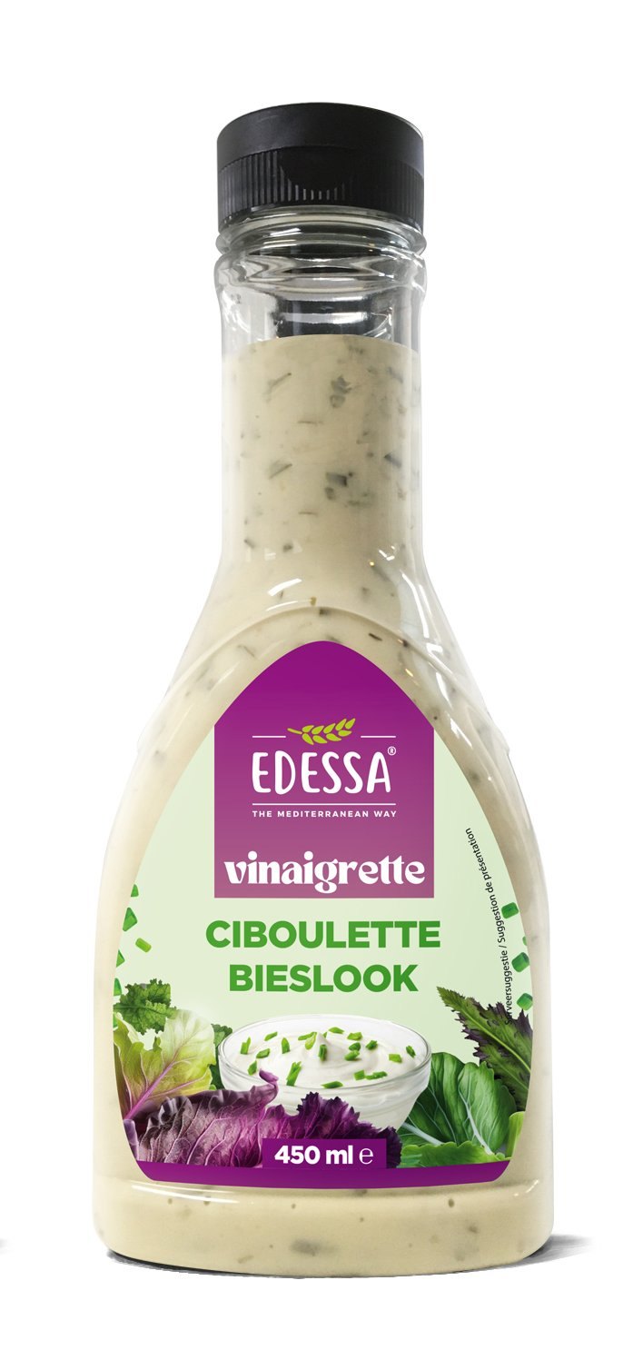 EDESSA VINAIGRETTE CIBOULETTE SQUEEZE 12X450ML