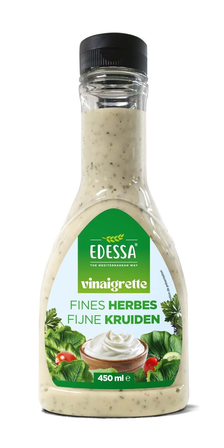 EDESSA VINAIGRETTE FINES HERBES SQUEEZE 12X450ML