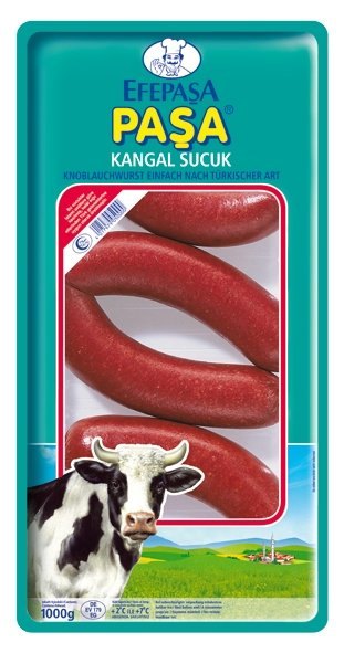 EFEPASA PASA KANGAL SUCUK SAUCISSON A L'AIL ROND 9X1KG