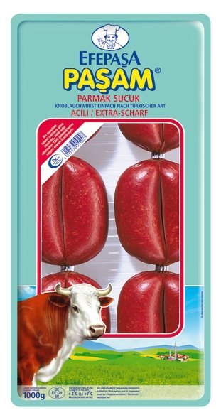 EFEPASA PASAM PARMAK SUCUK SAUCISSON A L'AIL 9X1KG