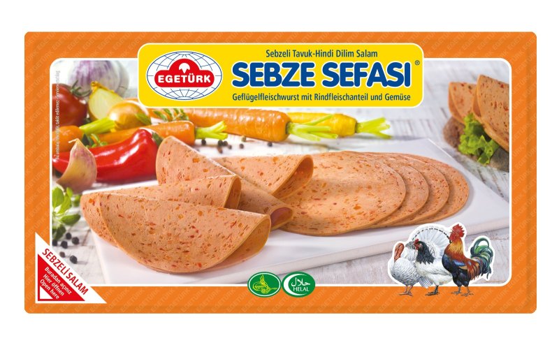 EGETURK SEBZE SEFASI SALAMI 12X125GR