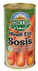ESMA SAUCISSES DE DINDE EN BOITE 12X250GR