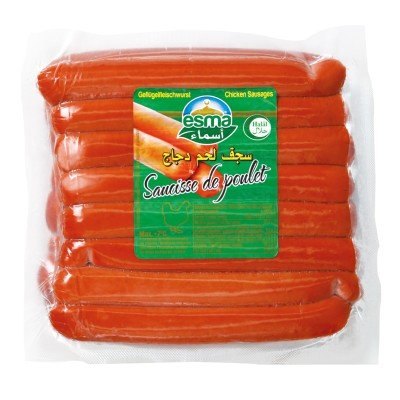 ESMA SAUCISSES DE POULET SOUS VIDE 6X800GR
