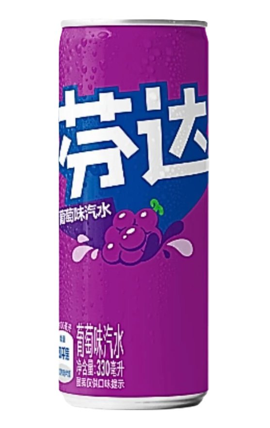 FANTA CHINE RAISIN 24X330ML