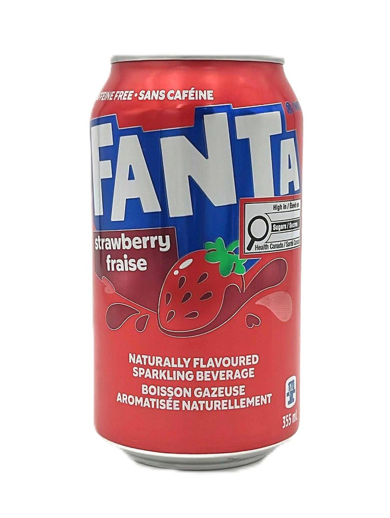 FANTA FRAISE SANS CAFEINE 12X355ML