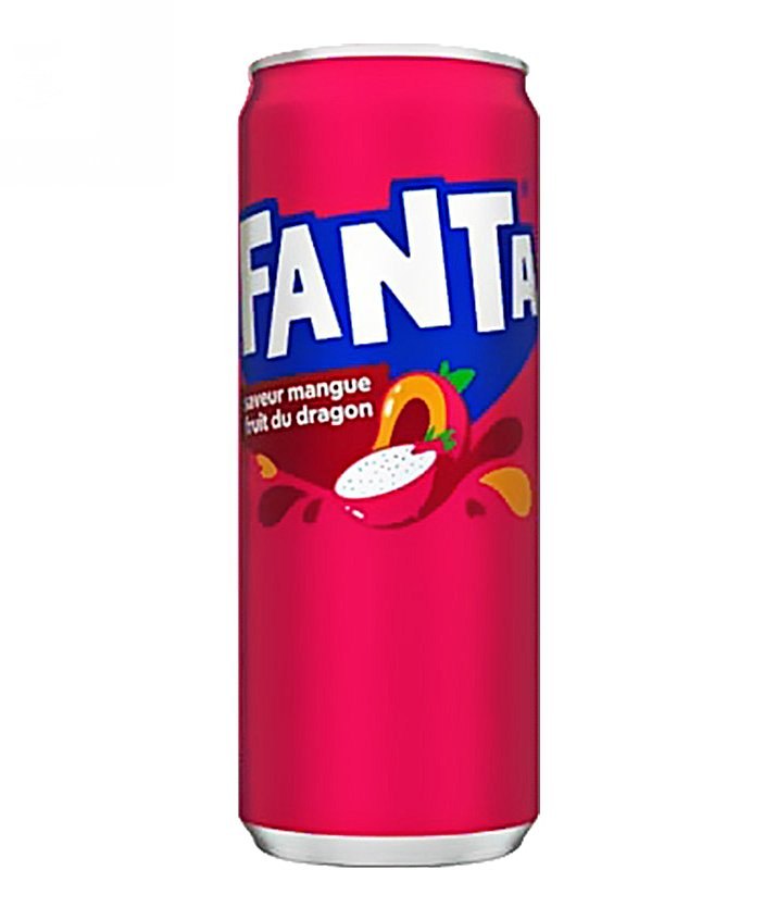 FANTA MANGO ET DRAGONFRUIT 24X330ML