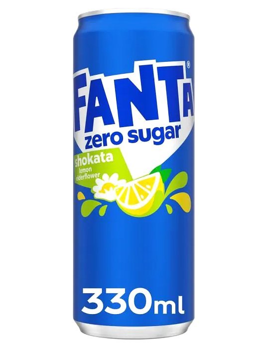 FANTA ZERO SHOKATA 24X330ML