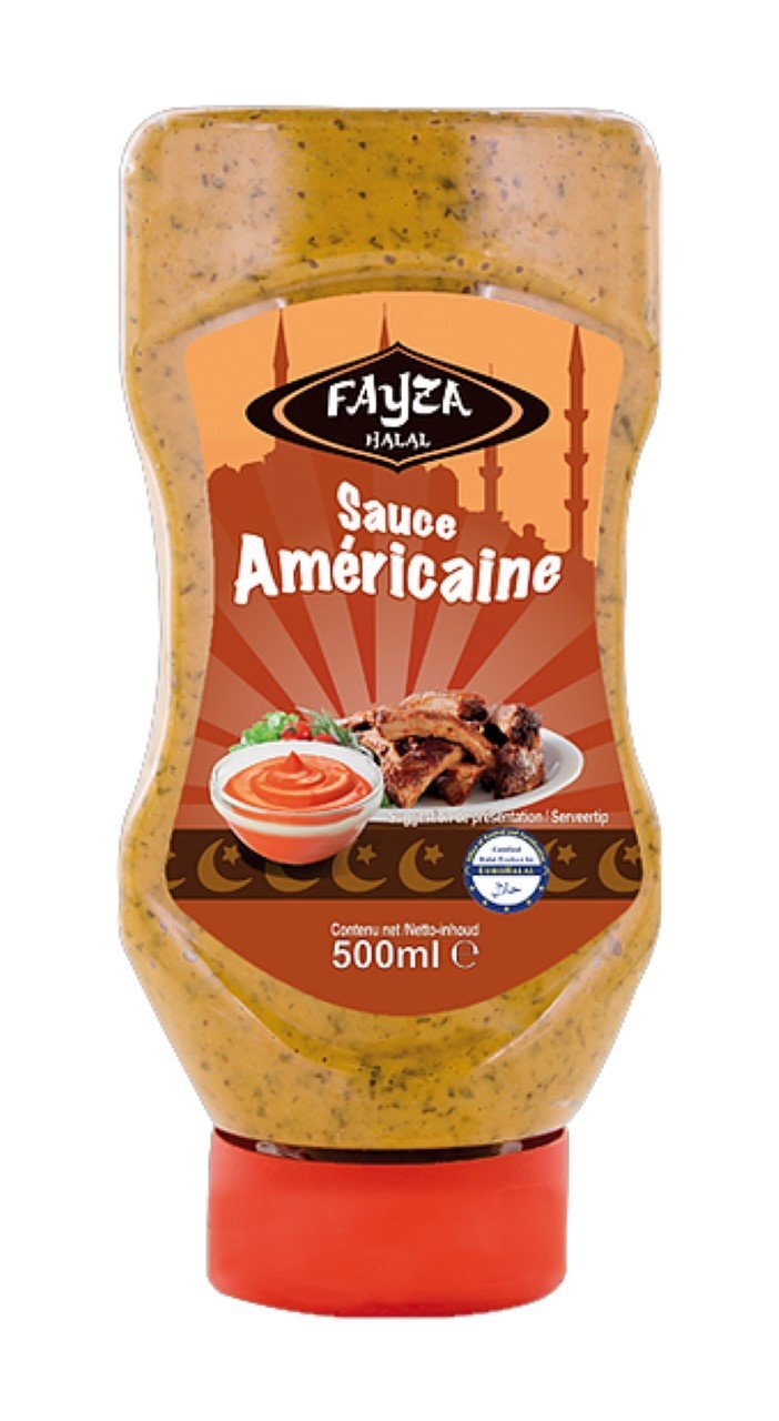 FAYZA SAUCE AMERICAINE SQUEEZE 12X500ML