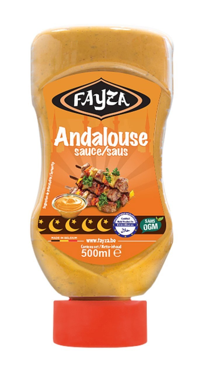 FAYZA SAUCE ANDALOUSE SQUEEZE 12X500ML