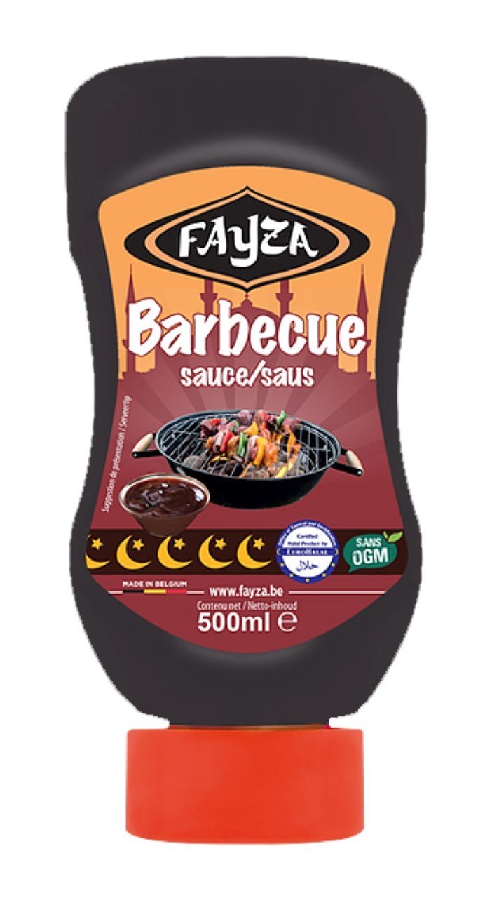 FAYZA SAUCE BARBECUE SQUEEZE 12X500ML