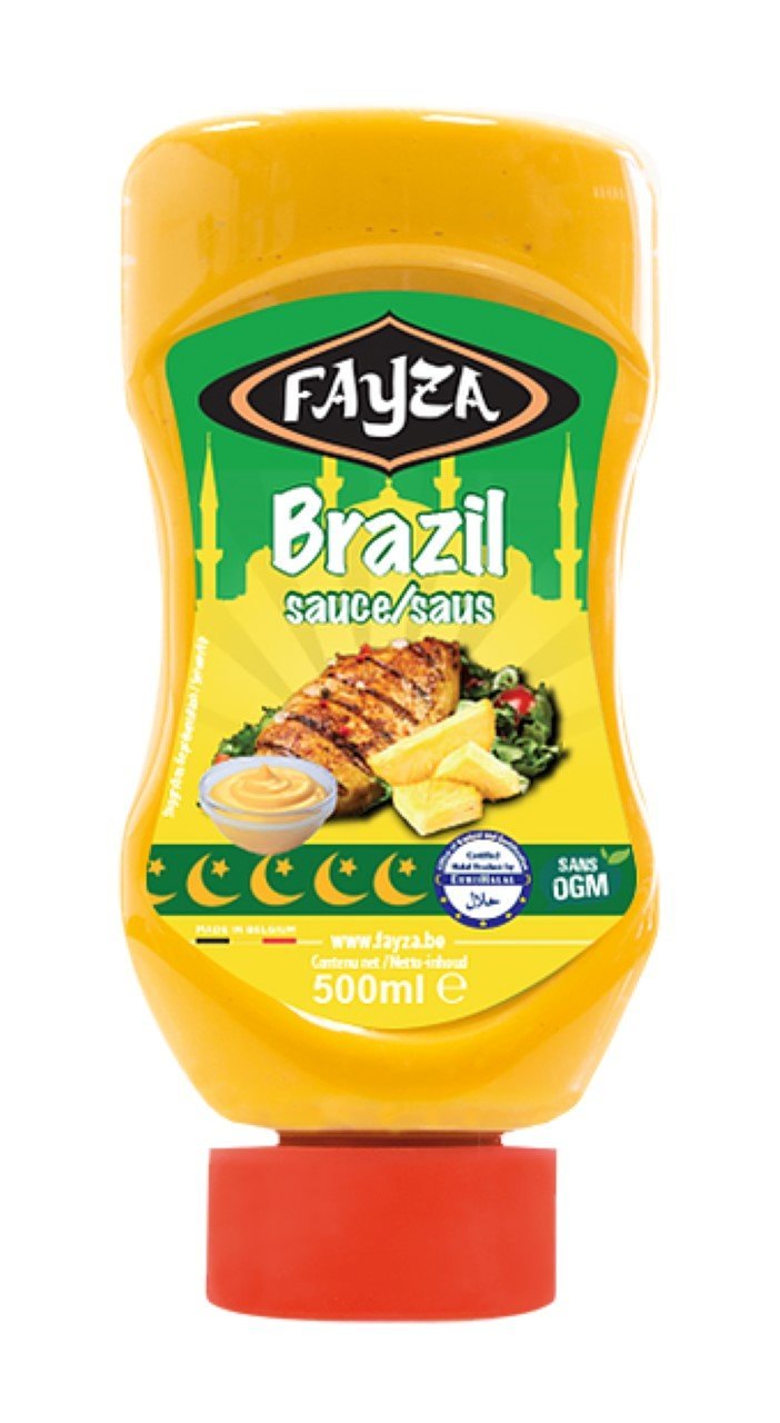 FAYZA SAUCE BRAZIL SQUEEZE 12X500ML