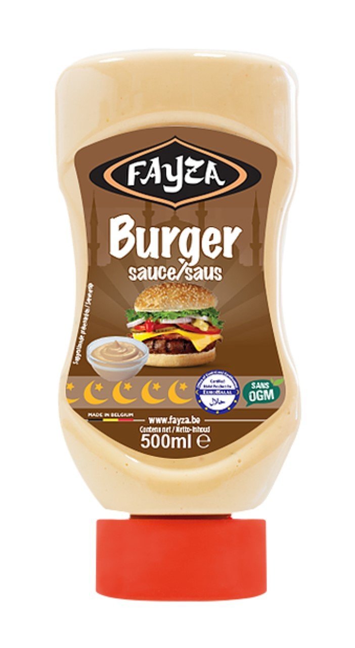 FAYZA SAUCE BURGER SQUEEZE 12X500ML