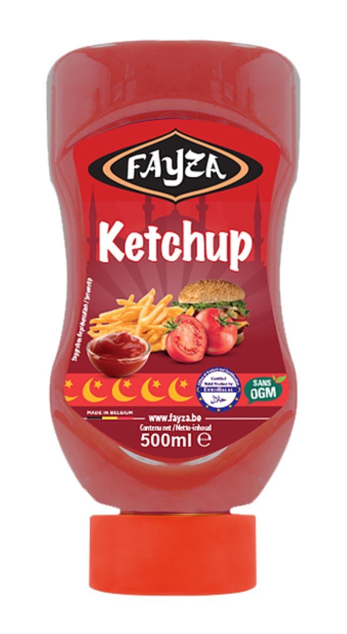 FAYZA SAUCE KETCHUP SQUEEZE 12X500ML