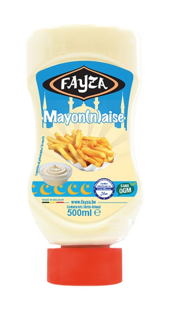 FAYZA SAUCE MAYONNAISE SQUEEZE 12X500ML