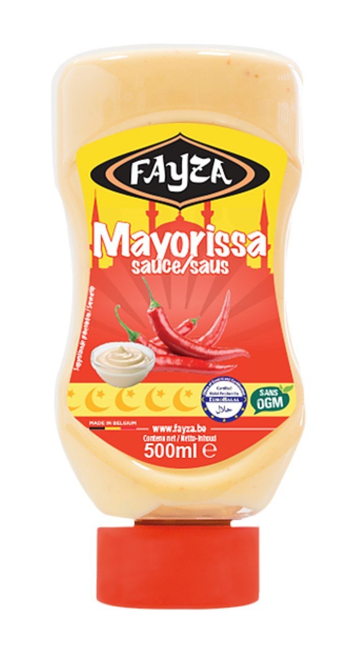 FAYZA SAUCE MAYORISSA SQUEEZE 12X500ML