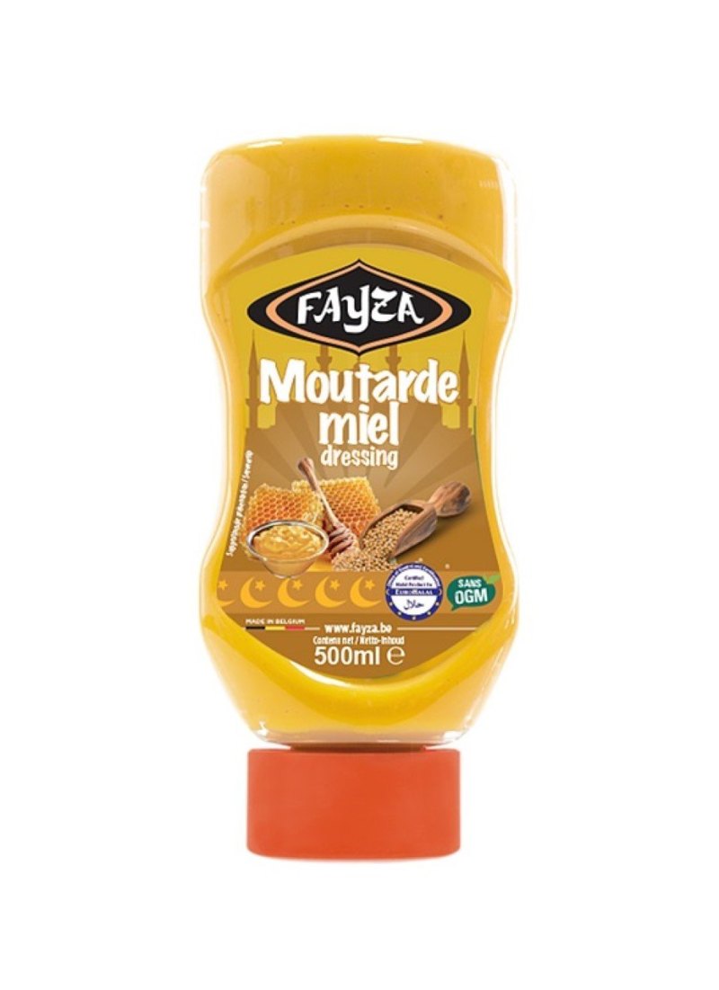 FAYZA SAUCE MOUTARDE MIEL SQUEEZE 12X500ML
