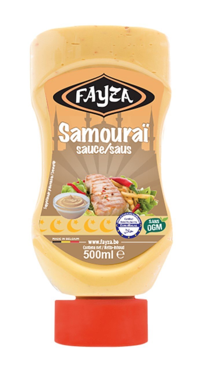 FAYZA SAUCE SAMOURAI SQUEEZE 12X500ML