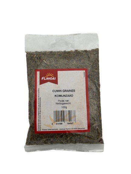 FLAVORI CUMIN GRAINES 20X100GR