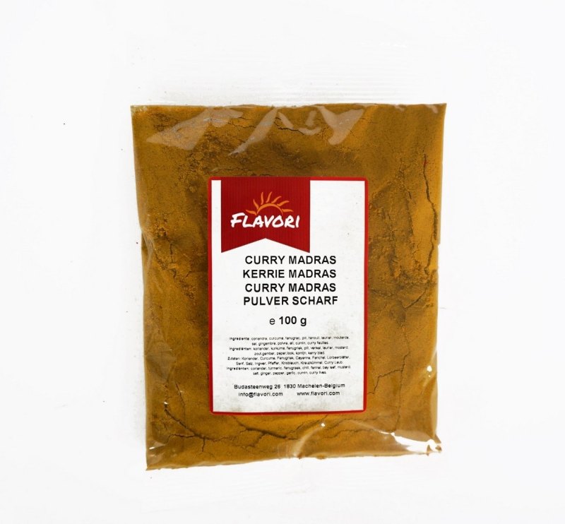 FLAVORI CURRY MADRAS 20X100GR