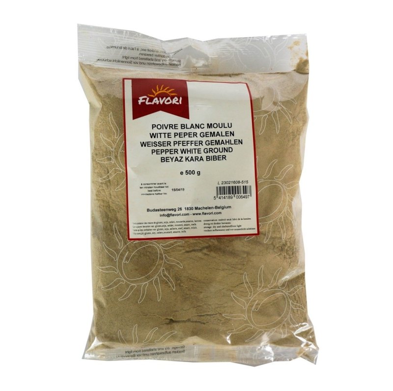 FLAVORI POIVRE BLANC MOULU 10X500GR