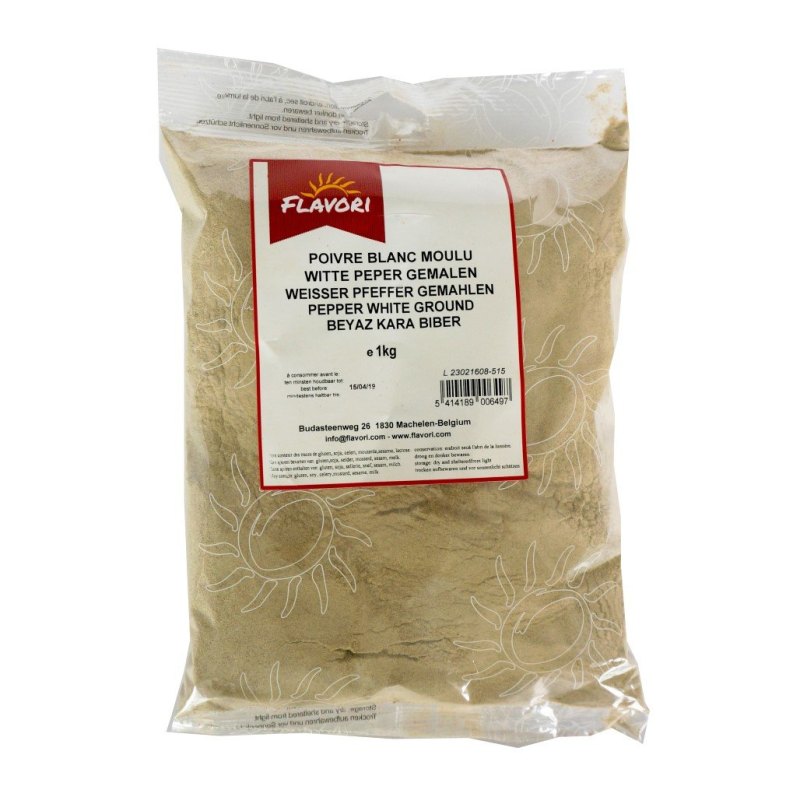 FLAVORI POIVRE BLANC MOULU 5X1KG