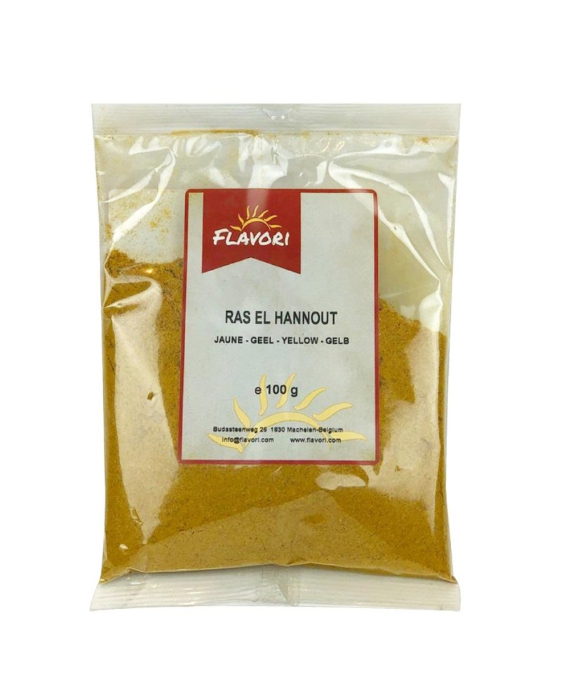 FLAVORI RAS EL HANOUT JAUNE 20X100GR