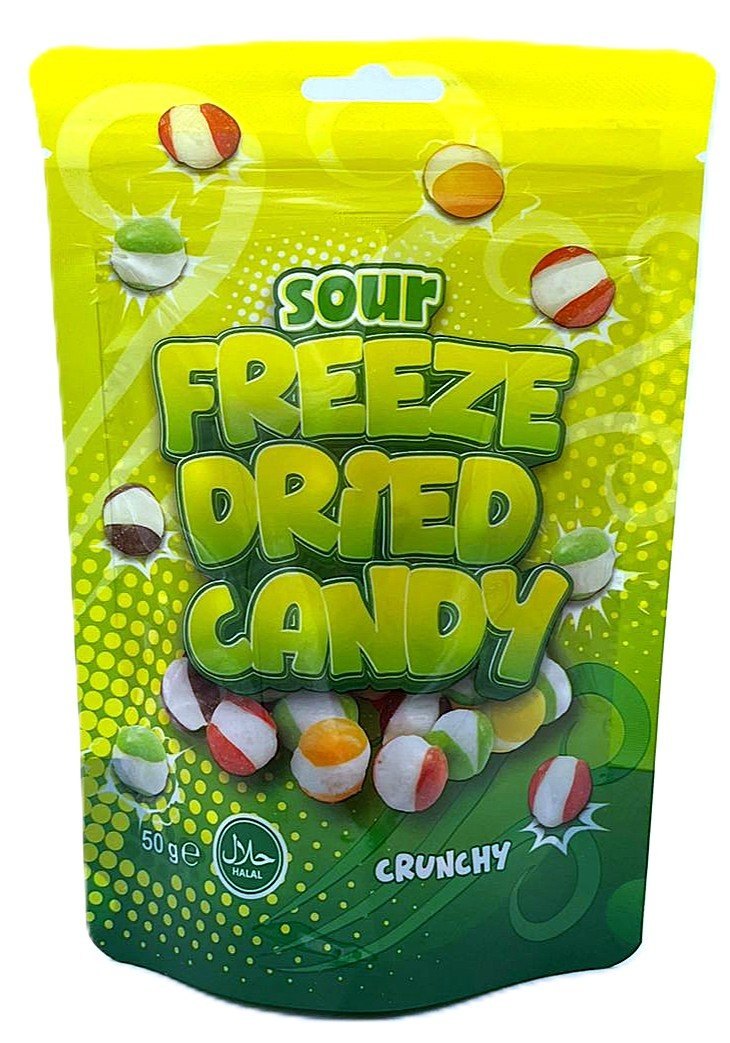 FREEZE DRIED CANDY SOUR 30X50GR