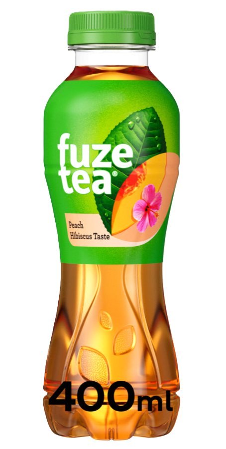 FUZE TEA PECHE HIBISCUS 24X400ML