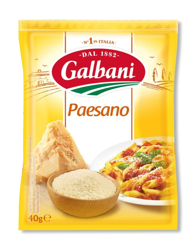 GALBANI PAESONO PARMESAN RAPEE 20X40GR