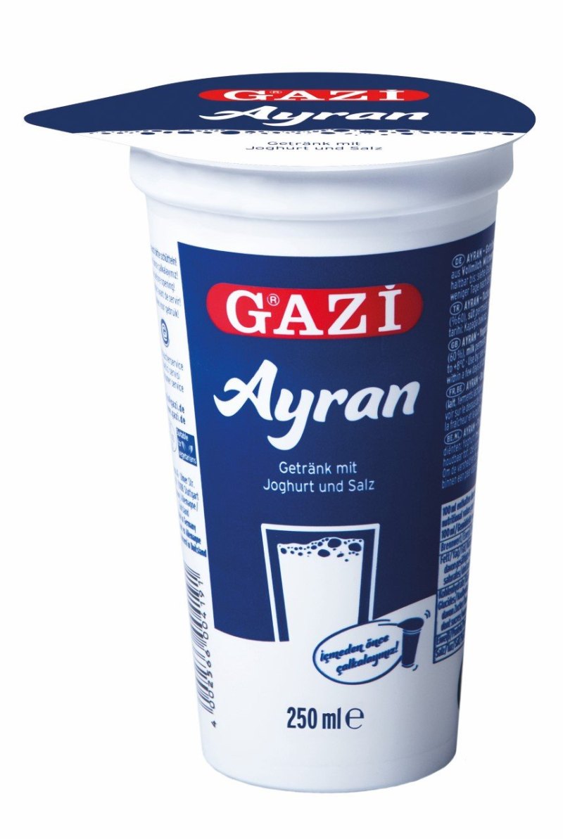 GAZI AYRAN GOBELET 20X250ML