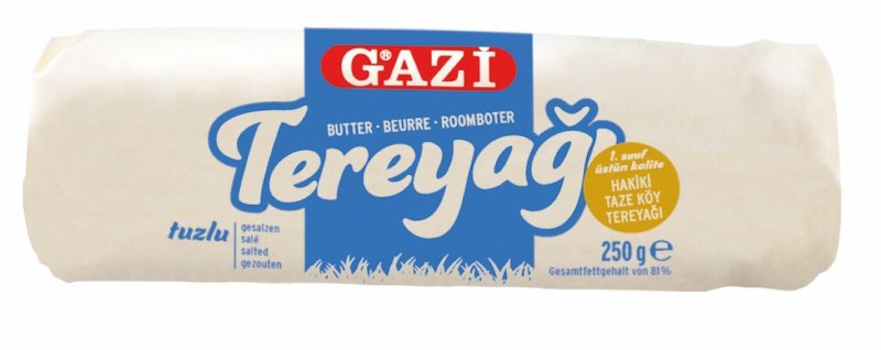 GAZI BEURRE FERMIER AU SEL 20X250GR