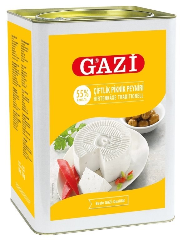 GAZI FROMAGE BLANC 55% 14KG BOITE