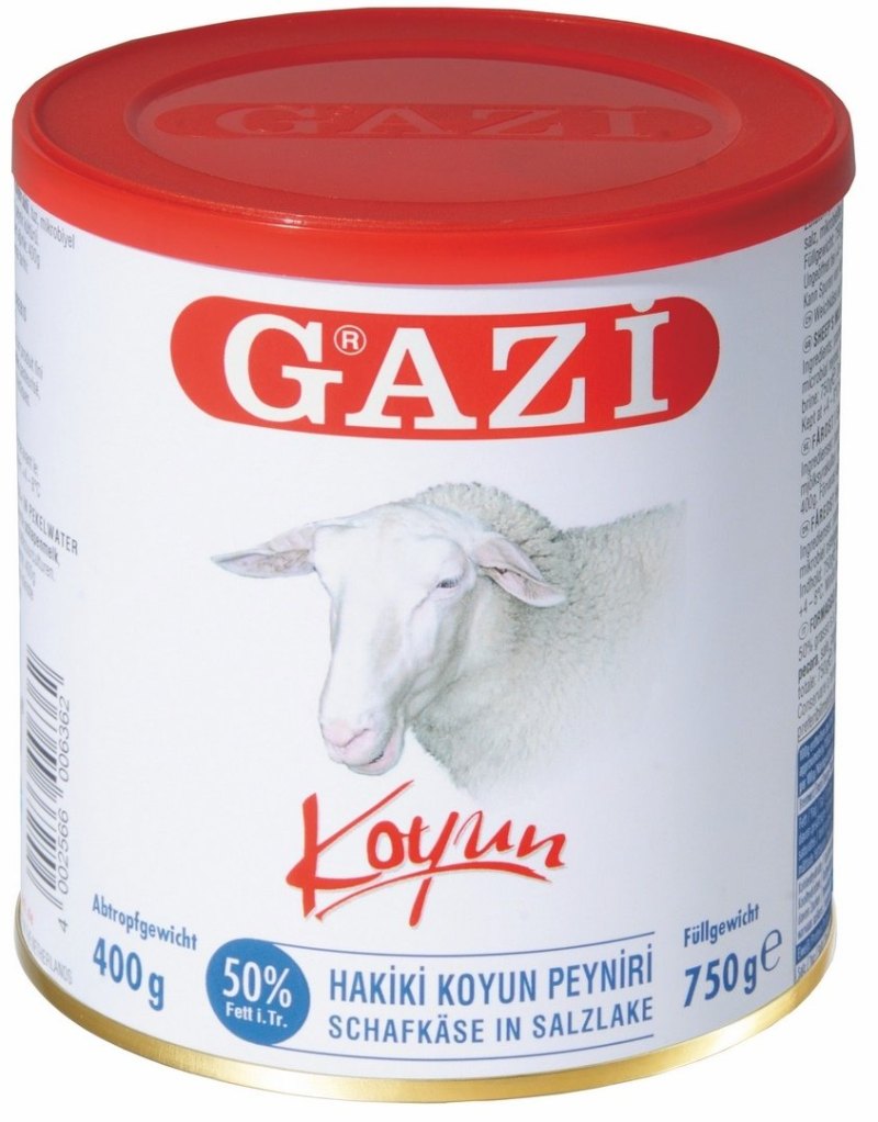 GAZI FROMAGE DE BREBIS 50% 6X400GR