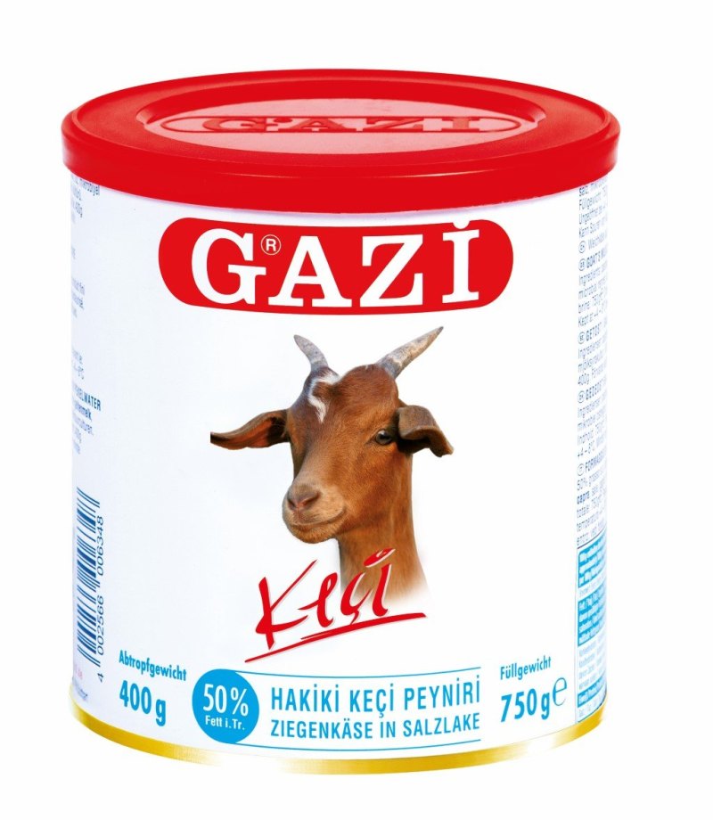 GAZI FROMAGE DE CHEVRE 50% 6X400GR