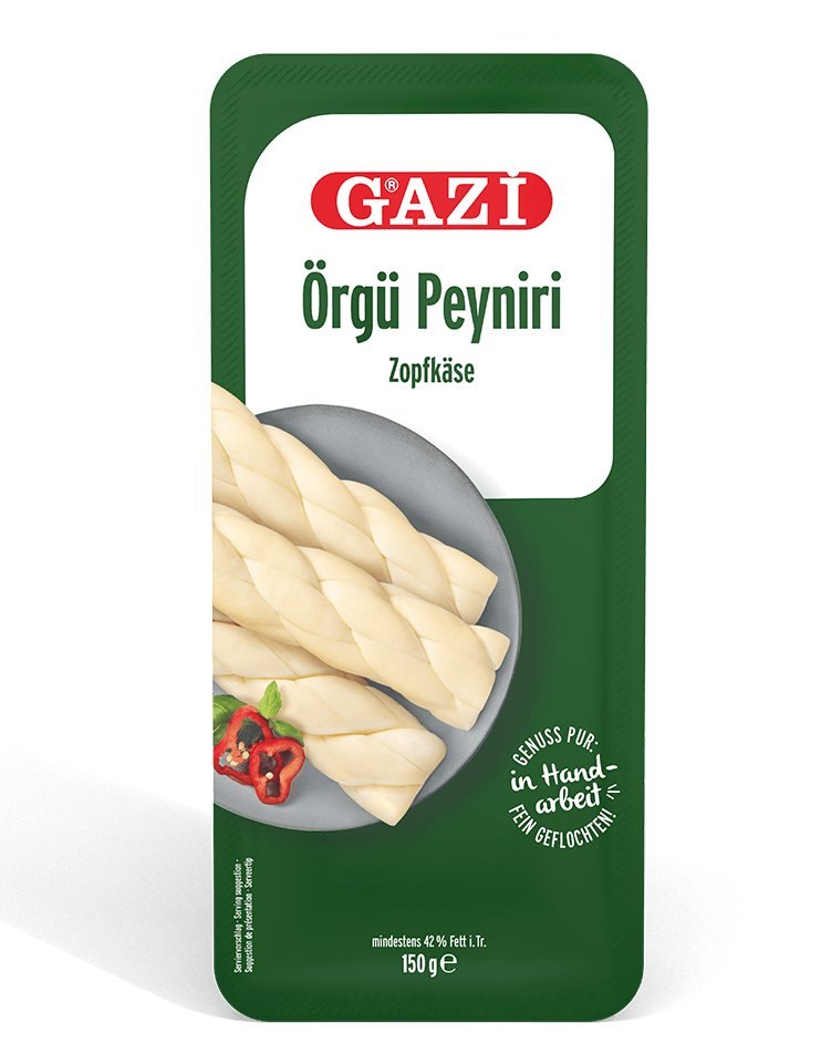 GAZI FROMAGE EN TRESSE 12X150GR
