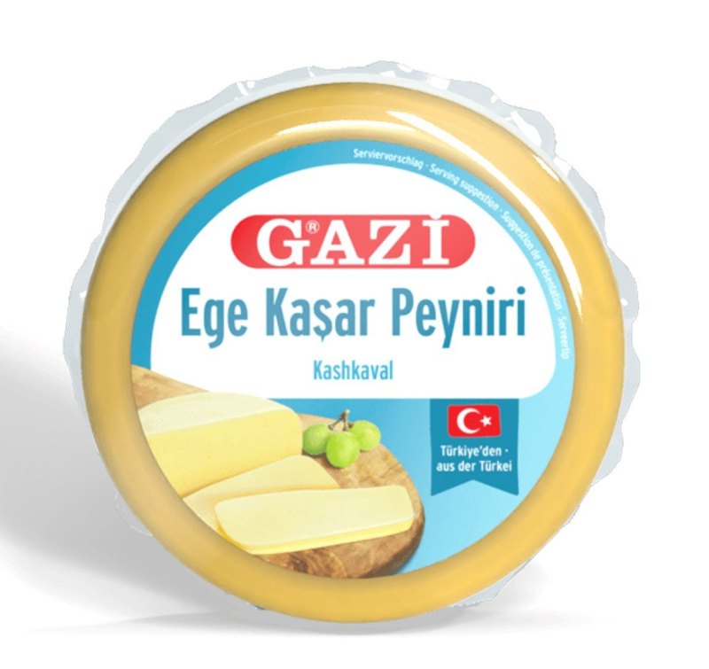 GAZI FROMAGE KASKHAVAL EGE ROND 45% 18X350GR