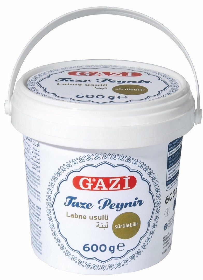 GAZI FROMAGE LABNEH FROMAGE FRAIS 50% 6X600GR