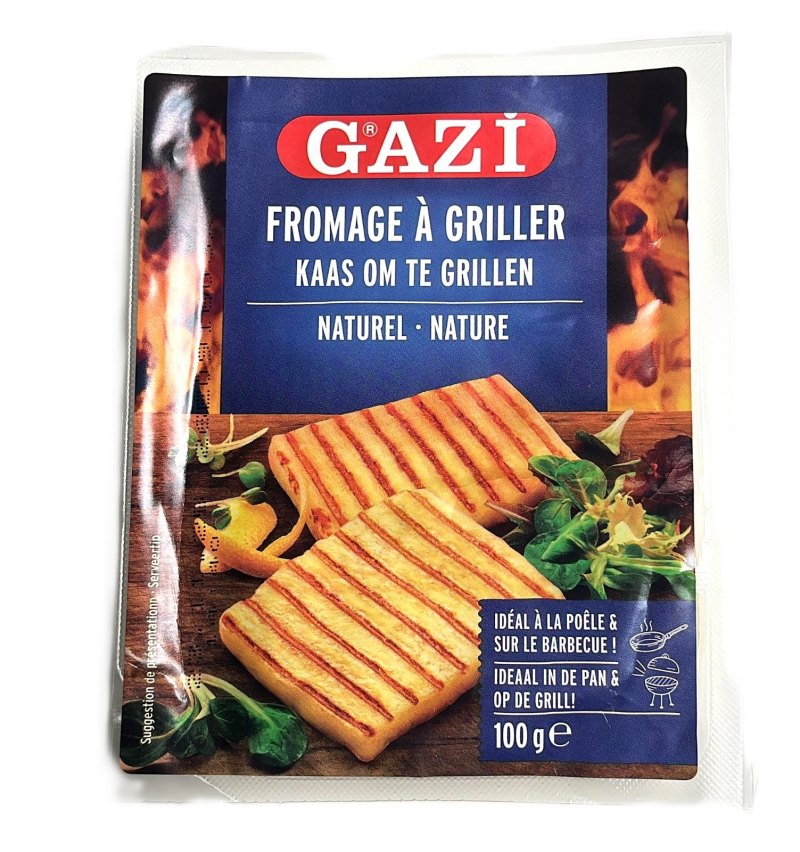 GAZI HELLIM FROMAGE A GRILLER NATURE BLEU 24X100GR