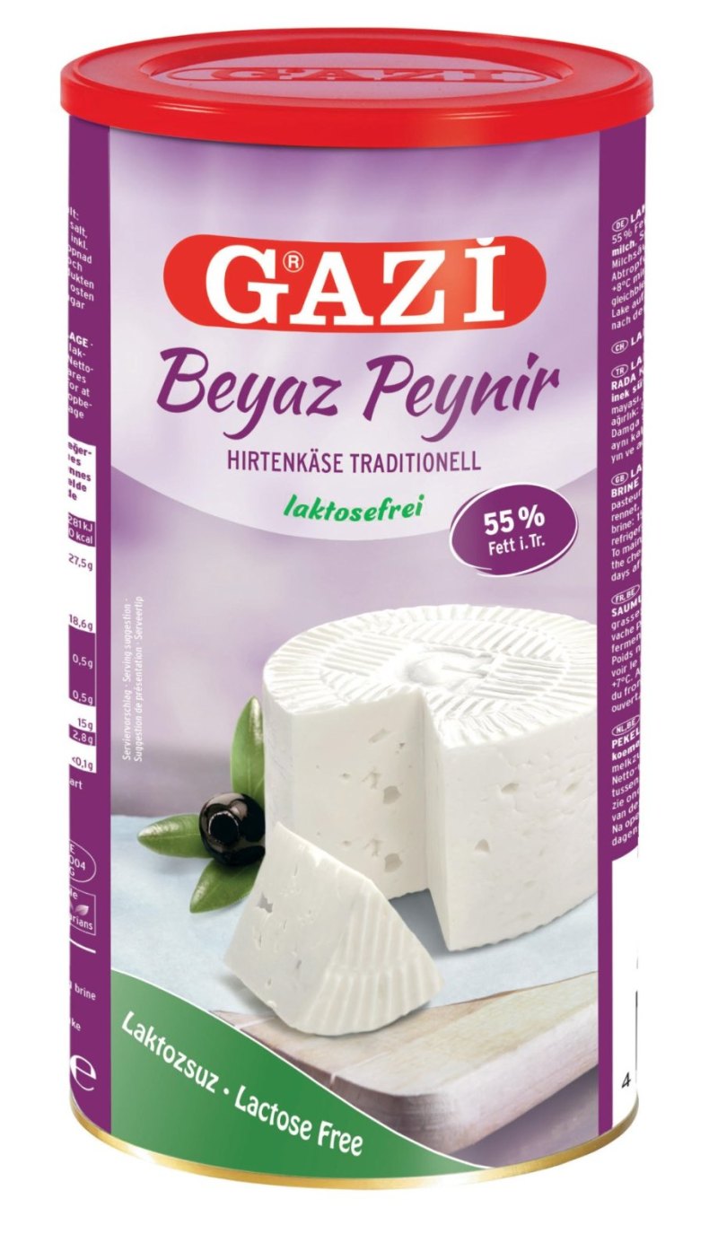 GAZI SANS LACTOSE FROMAGE BLANC 55% 6X800GR