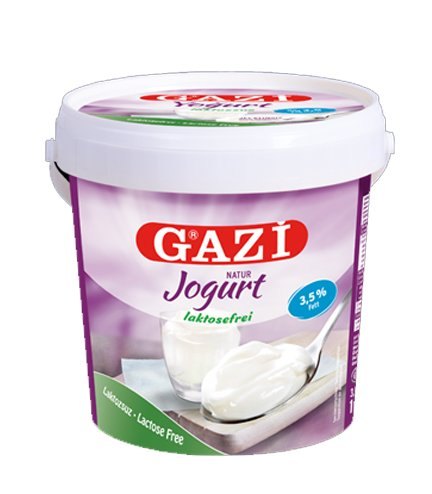 GAZI SANS LACTOSE YOGHURT %3.5 M.G 6X1KG