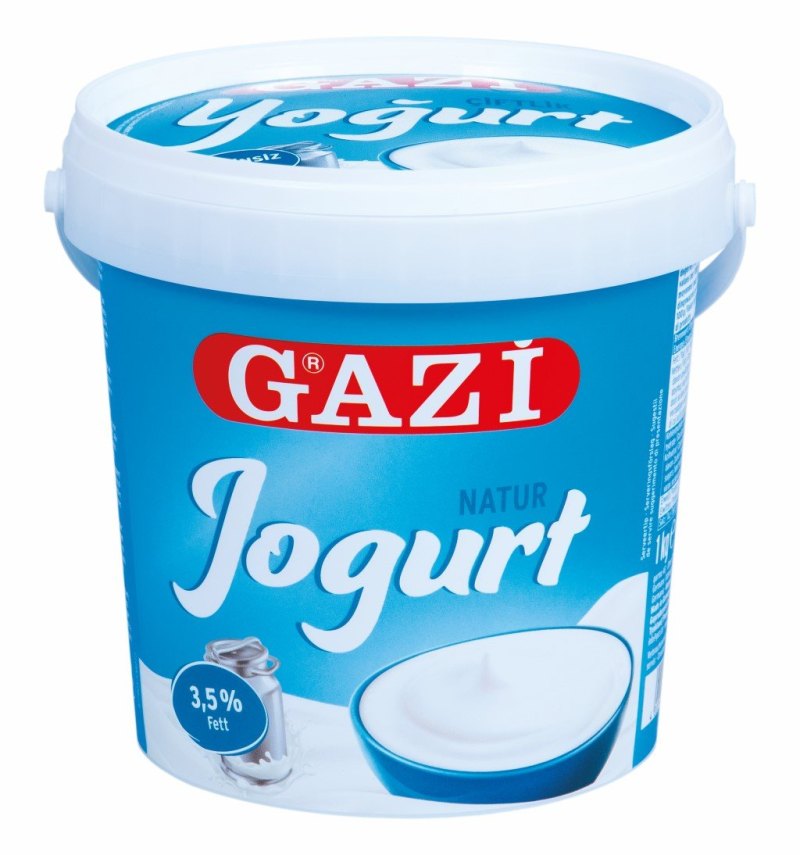 GAZI YAOURT 3,5% GRAISSE 6X1KG BLEU
