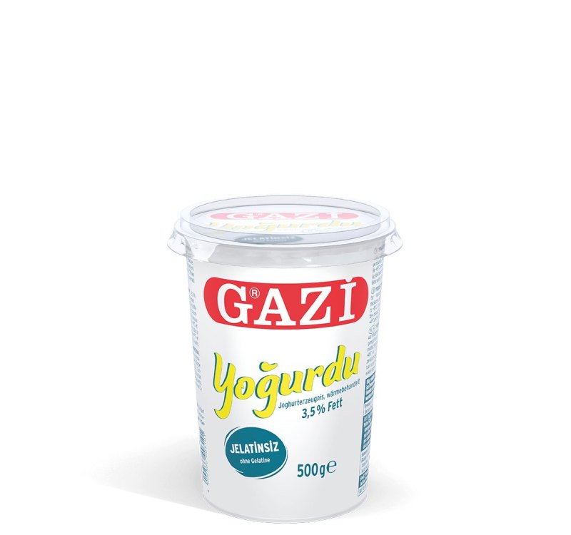 GAZI YAOURT 3.5% 12X500GR
