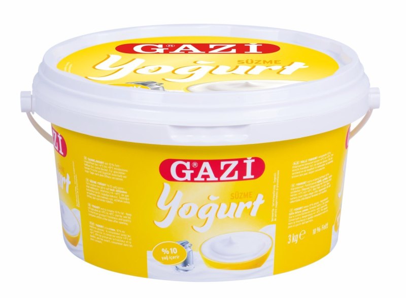 GAZI YAOURT EPAIS 10% 3KG JAUNE