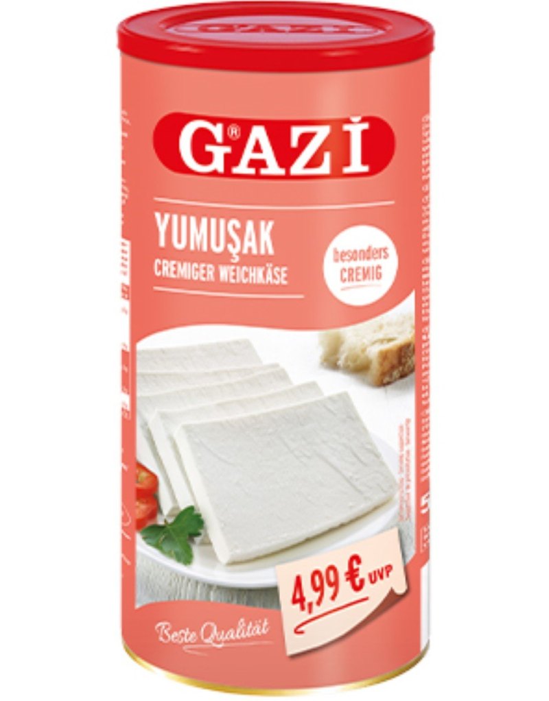 GAZI YUMUSAK FROMAGE 6X800GR