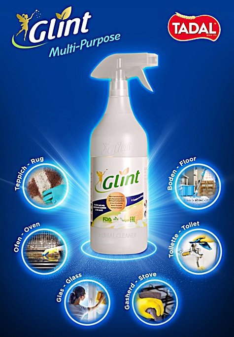 GLINT NETTOYANT VEGETAL POLYVALENT 12X1LT