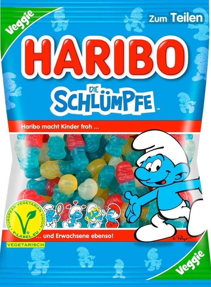 HARIBO SCHTROUMPF VEGAN 30X100GR