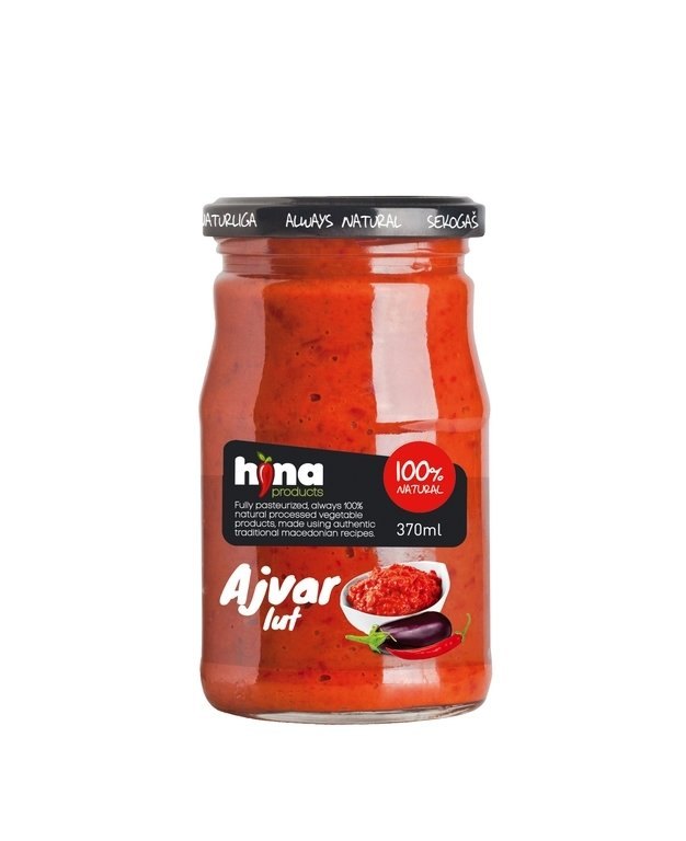 HINA AJVAR PIQUANT LUT 12X370ML